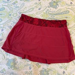 Lululemon Pace Rival Skort Size 10